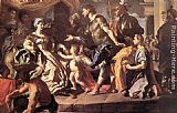 Francesco Solimena Wall Art - Dido Receiveng Aeneas and Cupid Disguised as Ascanius